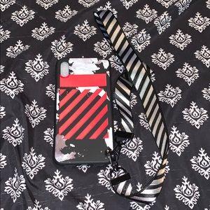 Brand New Off-White IPHONE X Max phone case